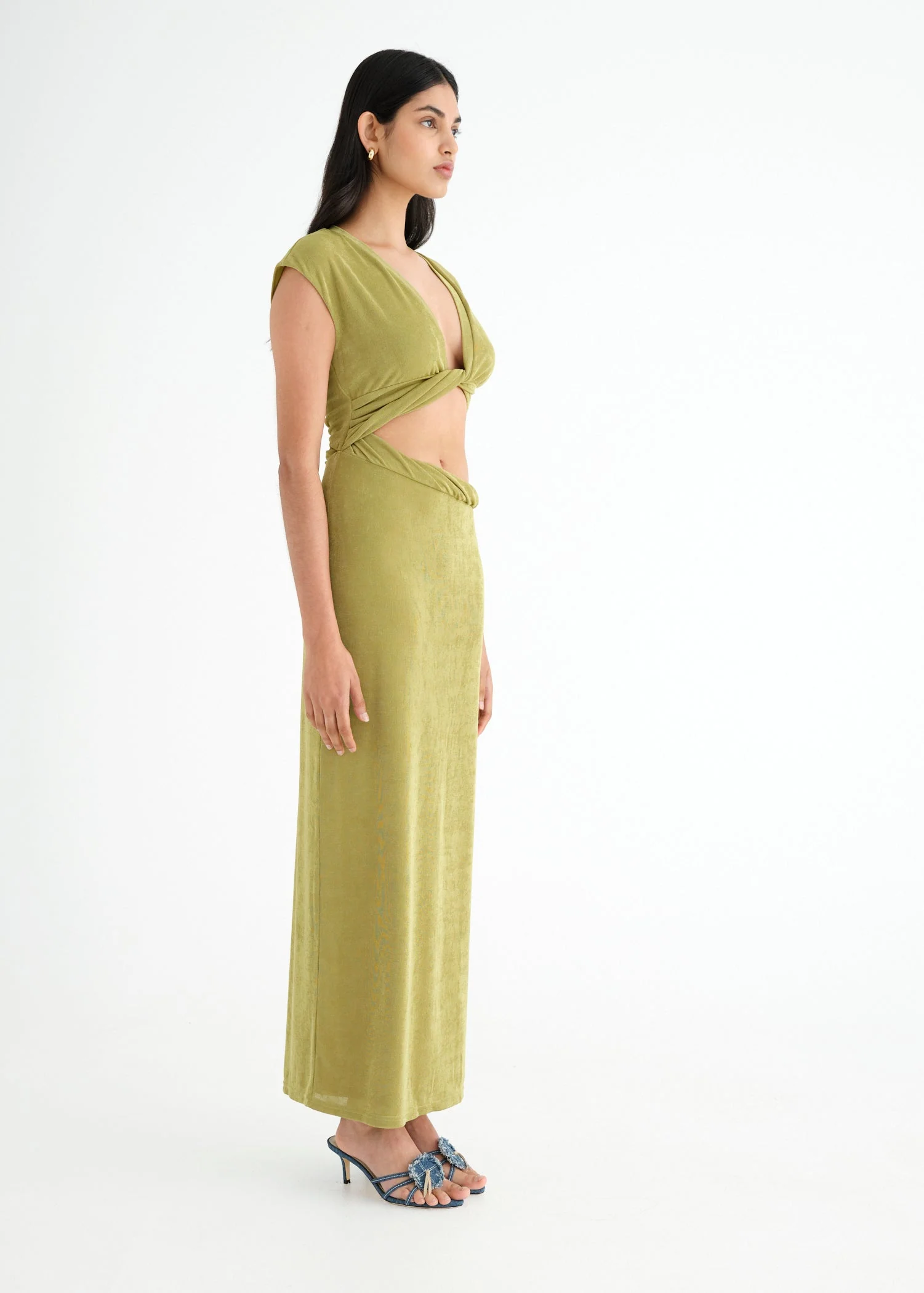 Henri Twist Maxi Dress - Image 2