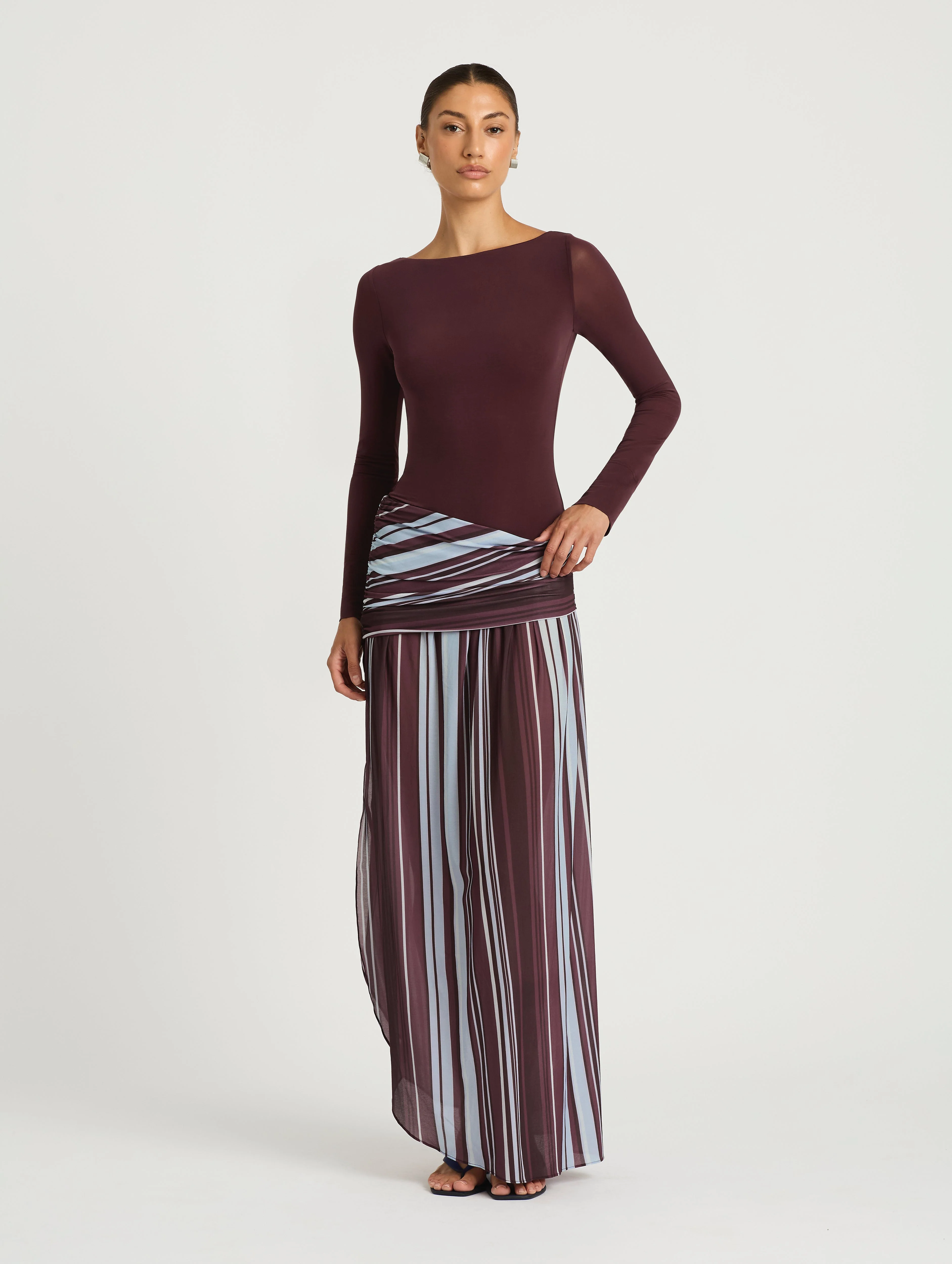 Jana Long Sleeve Maxi Dress - Image 4